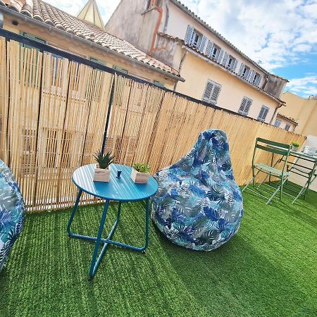 Gregbnb - Centre Ancien - Studio Roof-Top - Climatise - 5Eme Etage Toulon Exterior foto